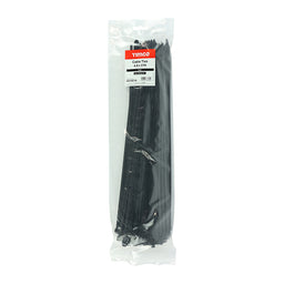 TIMCO Cable Ties Black - 4.8 x 370 (100pcs)