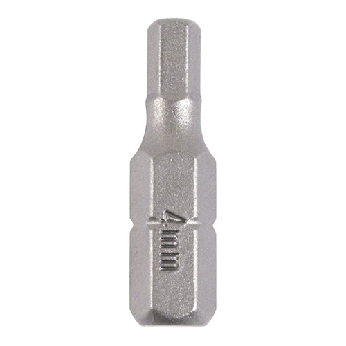 TIMCO Hex Driver Bit S2 Grey - 4.0 x 25 (2pcs)