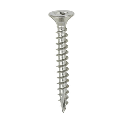 TIMCO Classic Multi-Purpose Countersunk A4 Stainless Steel Woodcrews - 5.0 x 40 (200pcs)