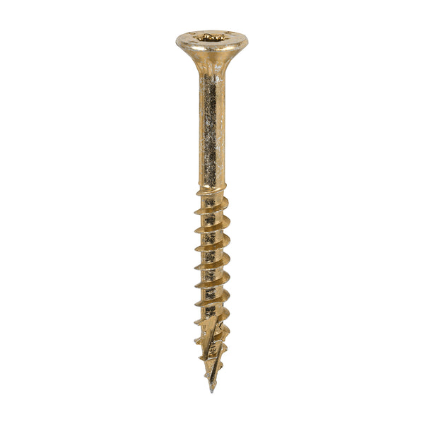 TIMCO C2 Clamp-Fix Multi-Purpose Premium Countersunk Gold Woodscrews - 5.0 x 50 (600pcs)