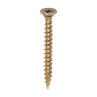 TIMCO C2 Strong-Fix Multi-Purpose Premium Countersunk Gold Woodscrews - 5.0 x 50 (200pcs)