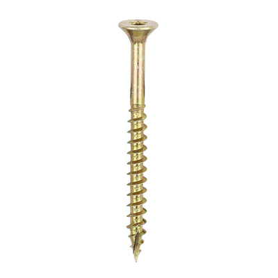 TIMCO C2 Clamp-Fix Multi-Purpose Premium Countersunk Gold Woodscrews - 5.0 x 60 (200pcs)