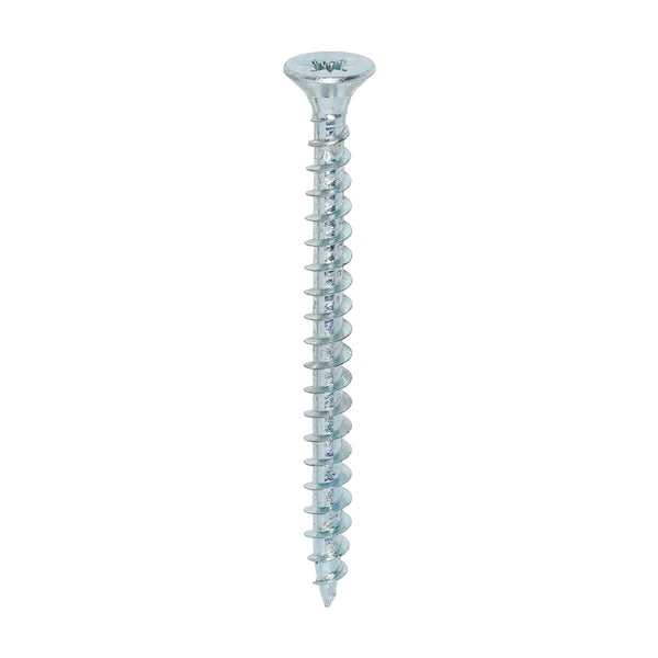 TIMCO Solo Countersunk Silver Woodscrews - 5.0 x 60 (200pcs)