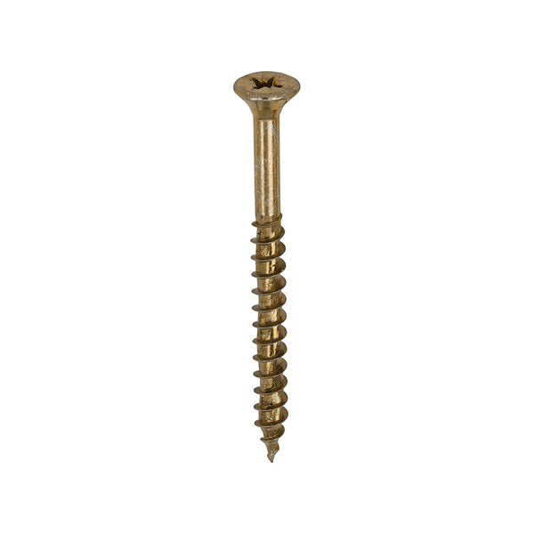 TIMCO Velocity Premium Multi-Use Countersunk Gold Woodscrews - 5.0 x 60 (400pcs)