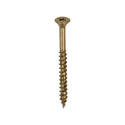 TIMCO Velocity Premium Multi-Use Countersunk Gold Woodscrews - 5.0 x 60 (200pcs)