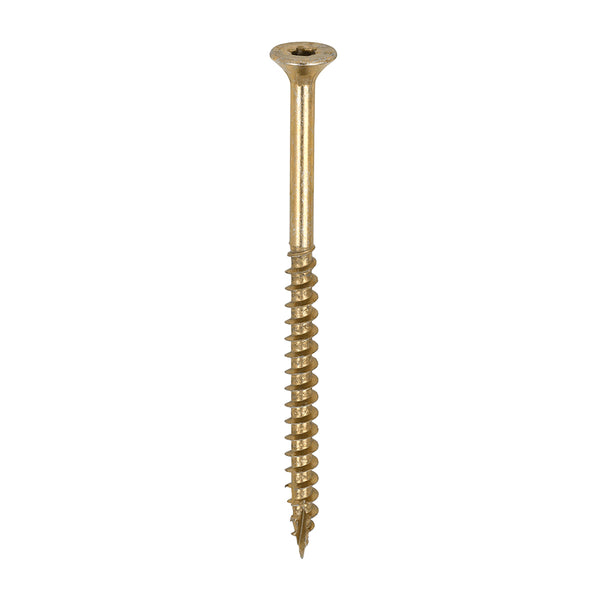 TIMCO C2 Clamp-Fix Multi-Purpose Premium Countersunk Gold Woodscrews - 5.0 x 80 (350pcs)