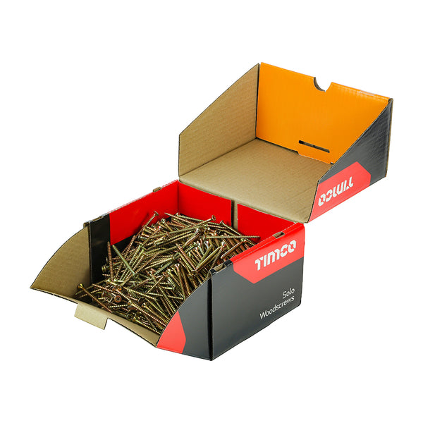 TIMCO Solo Countersunk Gold Woodscrews - 5.0 x 80 (1000pcs)