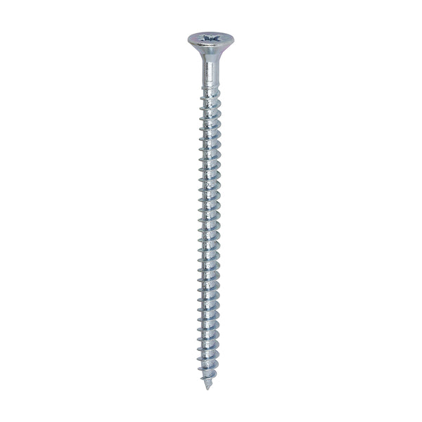 TIMCO Solo Countersunk Silver Woodscrews - 5.0 x 80 (200pcs)