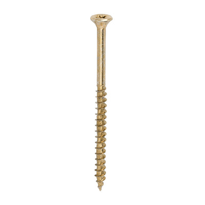 TIMCO Velocity Premium Multi-Use Countersunk Gold Woodscrews - 5.0 x 80 (200pcs)