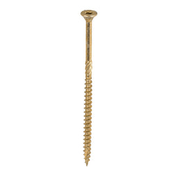 TIMCO C2 Clamp-Fix Multi-Purpose Premium Countersunk Gold Woodscrews - 5.0 x 100 (300pcs)