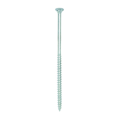 TIMCO Solo Countersunk Silver Woodscrews - 5.0 x 120 (100pcs)