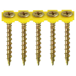 TIMCO Collated Solo Countersunk Gold Woodscrews - 4.2 x 50 (1000pcs)