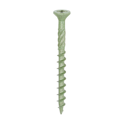 TIMCO Decking Screws Countersunk Exterior Green - 4.5 x 50 (200pcs)