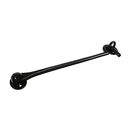 TIMCO Cabin Hooks Black - 10