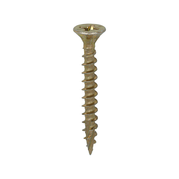 TIMCO C2 Strong-Fix Multi-Purpose Premium Countersunk Gold Woodscrews - 6.0 x 50 (200pcs)