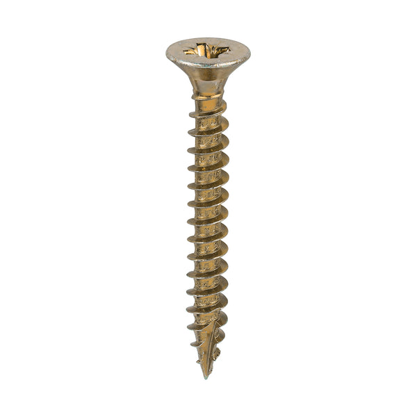 TIMCO Classic Multi-Purpose Countersunk Gold Woodscrews - 6.0 x 50 (200pcs)