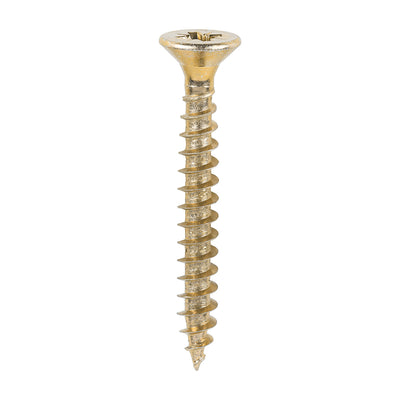 TIMCO Solo Countersunk Gold Woodscrews - 6.0 x 50 (200pcs)