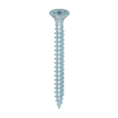 TIMCO Solo Countersunk Silver Woodscrews - 6.0 x 60 (200pcs)