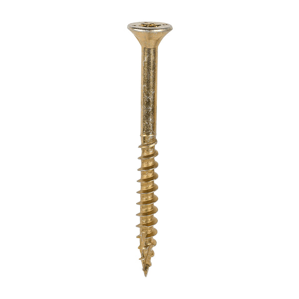 TIMCO C2 Clamp-Fix Multi-Purpose Premium Countersunk Gold Woodscrews - 6.0 x 70 (200pcs)