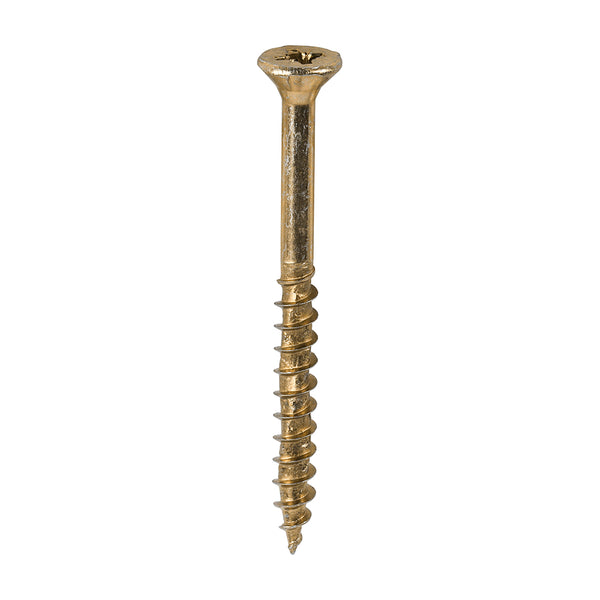 TIMCO Velocity Premium Multi-Use Countersunk Gold Woodscrews - 6.0 x 70 (200pcs)