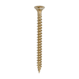 TIMCO C2 Strong-Fix Multi-Purpose Premium Countersunk Gold Woodscrews - 6.0 x 80 (200pcs)