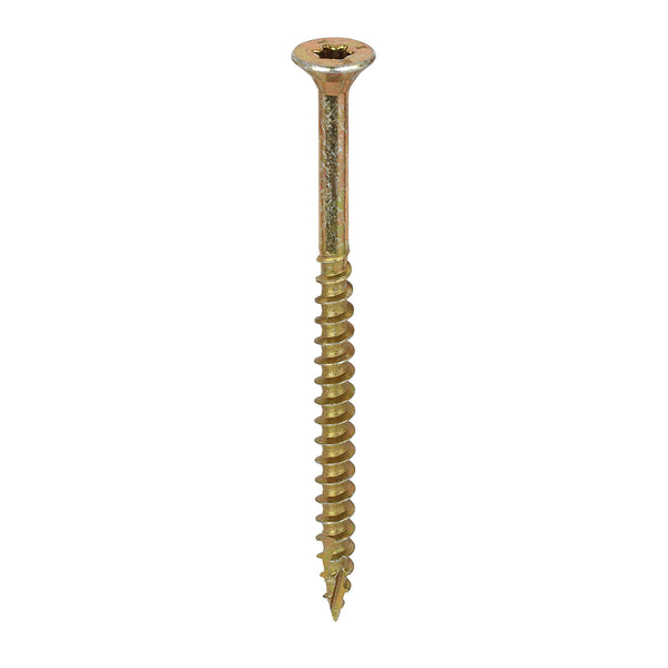 TIMCO C2 Clamp-Fix Multi-Purpose Premium Countersunk Gold Woodscrews - 6.0 x 90 (100pcs)