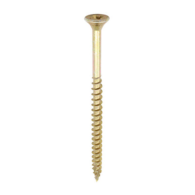 TIMCO C2 Strong-Fix Multi-Purpose Premium Countersunk Gold Woodscrews - 6.0 x 100 (225pcs)