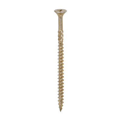 TIMCO C2 Strong-Fix Multi-Purpose Premium Countersunk Gold Woodscrews - 6.0 x 100 (100pcs)