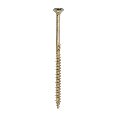 TIMCO C2 Clamp-Fix Multi-Purpose Premium Countersunk Gold Woodscrews - 6.0 x 120 (100pcs)