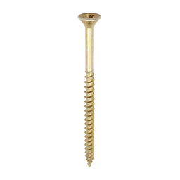 TIMCO C2 Strong-Fix Multi-Purpose Premium Countersunk Gold Woodscrews - 6.0 x 120 (100pcs)