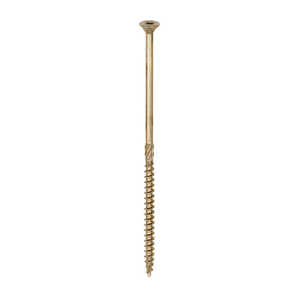 TIMCO C2 Clamp-Fix Multi-Purpose Premium Countersunk Gold Woodscrews - 6.0 x 150 (100pcs)