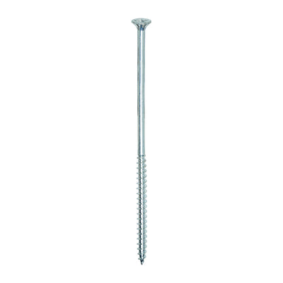 TIMCO Solo Countersunk Silver Woodscrews - 6.0 x 150 (100pcs)