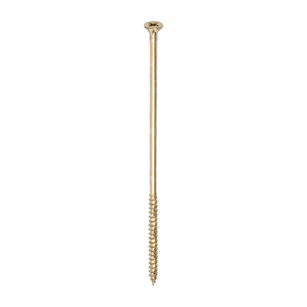 TIMCO Velocity Premium Multi-Use Countersunk Gold Woodscrews - 6.0 x 180 (100pcs)