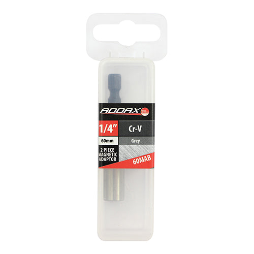 TIMCO Magnetic Adaptor 2 Piece Cr-V - 1/4 x 60