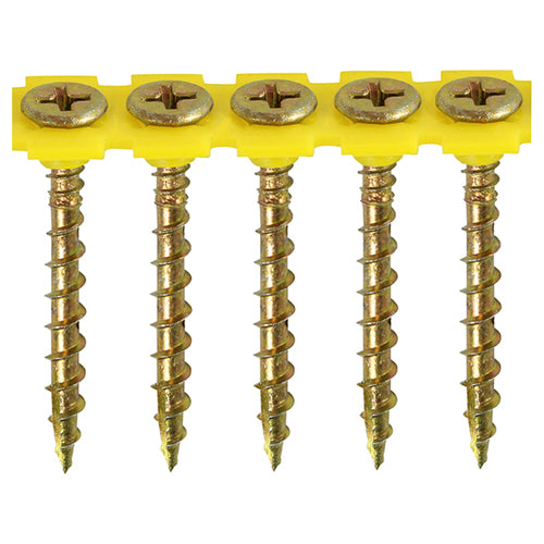 TIMCO Collated Solo Countersunk Gold Woodscrews - 4.5 x 60 (500pcs)