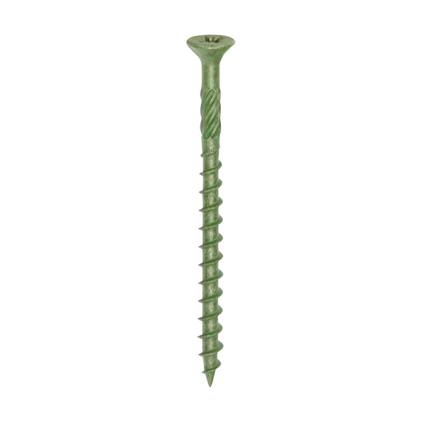 TIMCO Decking Screws Countersunk Exterior Green - 4.5 x 60 (1000pcs)