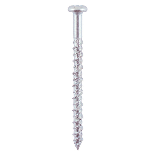 TIMCO Masonry Screws Pan Head Silver - 6.0 x 100 (100pcs)