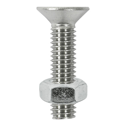 TIMCO Countersunk Socket Screws DIN7991 A2 Stainless Steel - M6 x 25 (6pcs)