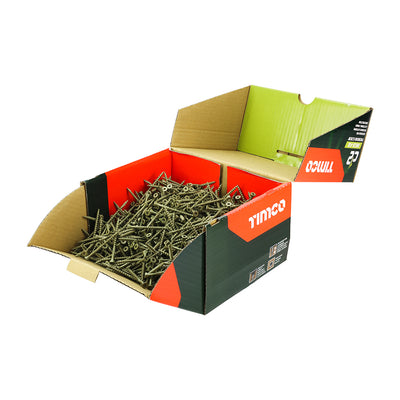 TIMCO C2 Deck-Fix Premium Countersunk Green Decking Screws - 4.5 x 65 (1000pcs)