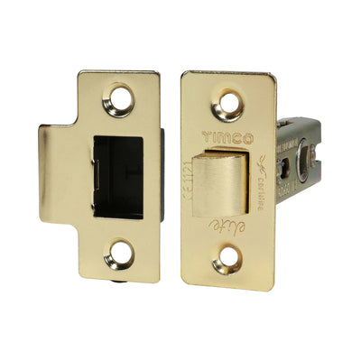 TIMCO Tubular Latch Electro Brass - 67mm