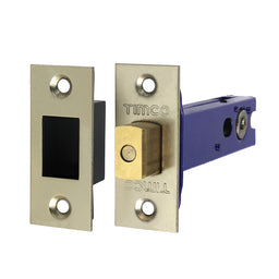 TIMCO Architectural Tubular Deadbolt Electro Brass & Satin Nickel - 103mm