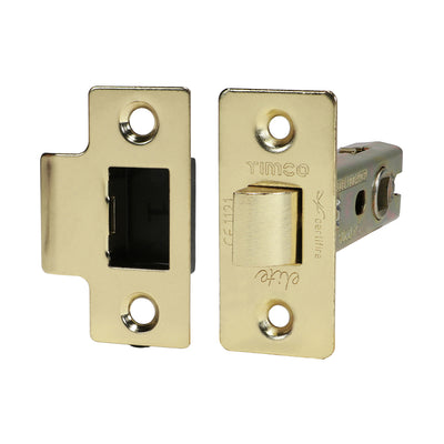 TIMCO Tubular Latch Electro Brass - 76mm