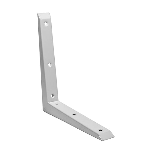 TIMCO Mitred Shelf Bracket White - 250 x 250mm