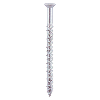 TIMCO Masonry Screws Countersunk Silver - 6.0 x 80 (8pcs)