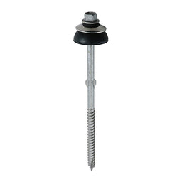 TIMCO Self-Drilling Fiber Cement Board Exterior Silver Screw with BAZ Washer - 6.3 x 130 (50pcs)