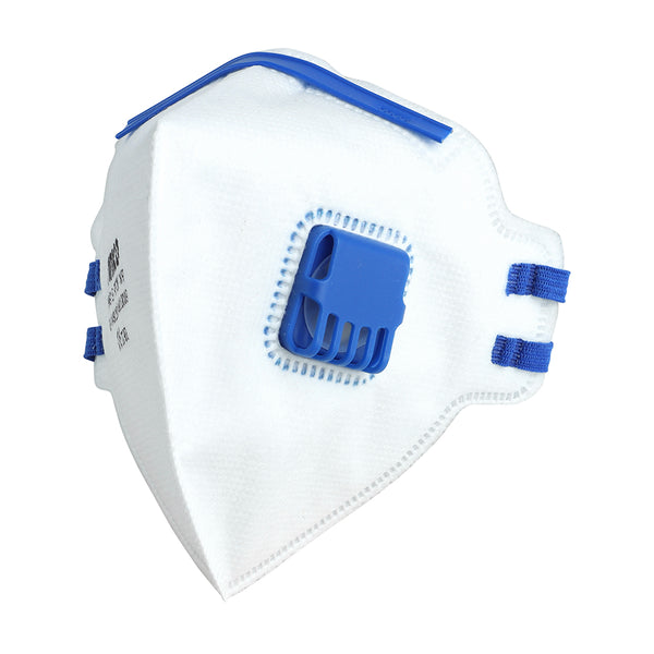 TIMCO FFP2 Fold Flat Valved Masks - One Size (3pcs)