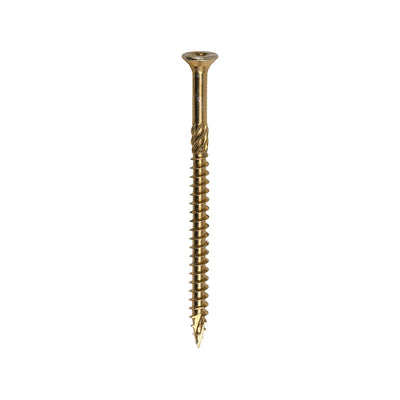 TIMCO C2 Clamp-Fix Multi-Purpose Premium Countersunk Gold Woodscrews - 8.0 x 120 (50pcs)