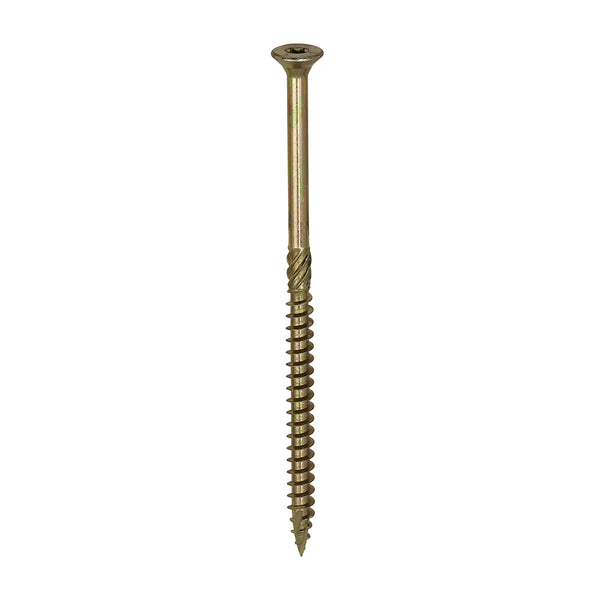 TIMCO C2 Clamp-Fix Multi-Purpose Premium Countersunk Gold Woodscrews - 8.0 x 150 (50pcs)