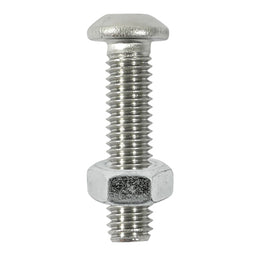 TIMCO Button Socket Screws ISO7380 A2 Stainless Steel - M8 x 25 (4pcs)