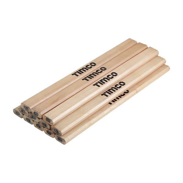 TIMCO Carpenters Pencils - 180mm (12pcs)